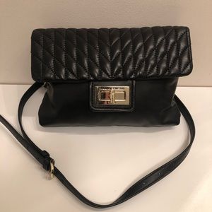 Karl Lagerfeld Paris leather belt bag